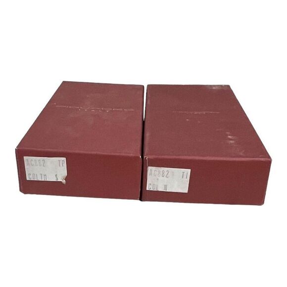 Lot Of 2 Piquadro Italy Empty Pen Box 3” X 6.25” Gift Set Hard Case Storage - Picture 2 of 8